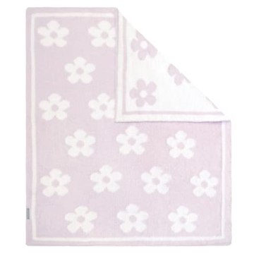 Living Textiles Chenille Baby Blanket - Ultra Soft and Thick