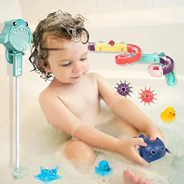 Treetoi Electric Shark Bath Shower Head for Kids