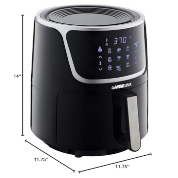 GoWISE 7-Quart Air Fryer with Dehydrator & Racks