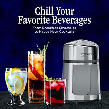 Nuvantee Manual Ice Shaver: Your Summer Snow Cone Maker