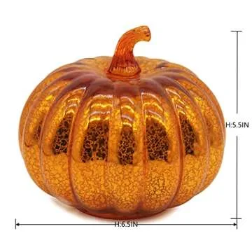 CFDECOR Pumpkin Light with Timer for Fall Decor