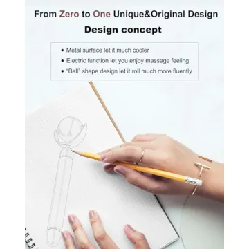 Amirce Electric Ice Roller for Skin Rejuvenation and Care