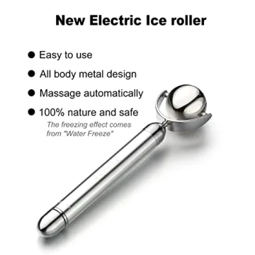 Amirce Electric Ice Roller for Skin Rejuvenation and Care