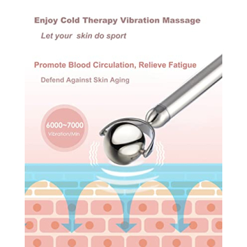 Amirce Electric Ice Roller for Skin Rejuvenation and Care