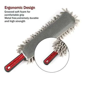 Amiss Mini Car Duster for Efficient Car and Home Cleaning