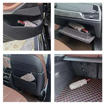 Amiss Mini Car Duster for Efficient Car and Home Cleaning