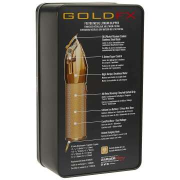 BabylissPRO GOLDFX Collection - Premium Barber Tools