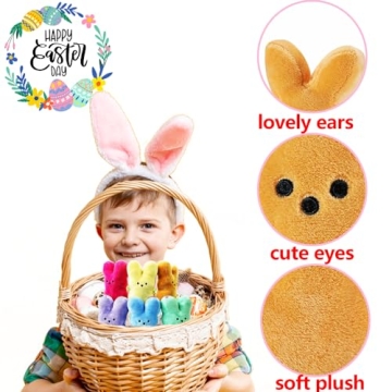 Cute Plush Easter Bunny Stuffed Dolls for Kids