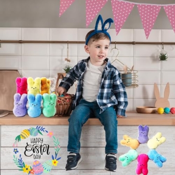 Cute Plush Easter Bunny Stuffed Dolls for Kids