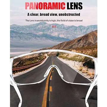 Safety Glasses (2 Pack) Anti Fog & Shattered Proof, ANSI Z87.1 & EN 166 UV Resistant Protective Eyewear Safety Goggles, Wide Frame Eye Shield Goggles Scratch Resistant Best Eye Protection Shield with