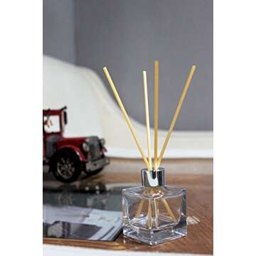 Feel Fragrance Diffuser Bottles Set of 4 - Stylish Home Decor