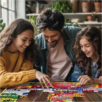 White Mountain Movie Snacks 1000 Piece Jigsaw Puzzle