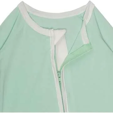 Soft Bamboo Baby Rompers - 3-Pack Footless Pajamas