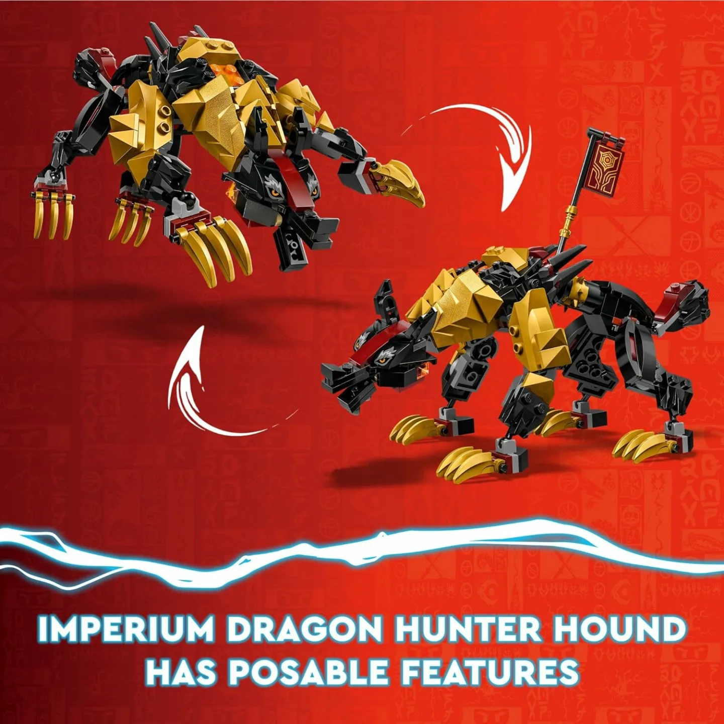 NINJAGO Dragon Hunter Building Set for Kids 6+