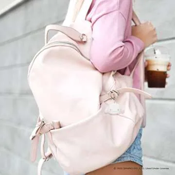 iFace Sanrio Friends Special Edition Silicone Protective Cover Designed for Apple AirTags [Cute Character Case] [Carabiner Keychain Clip Included] - Cinnamoroll