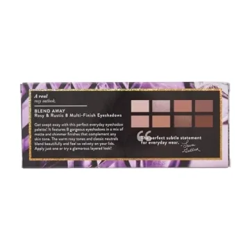 Blend Away Rosy & Rustic 8 Multi-Finish Eyeshadows