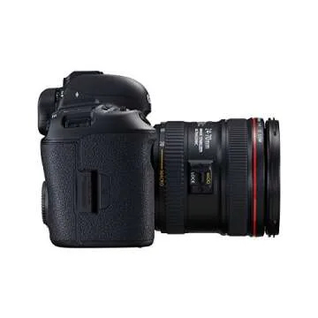 Canon EOS 5D Mark IV Full Frame Digital SLR Camera with EF 24-70mm f/4L is USM Lens Kit Black