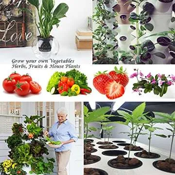 ORIMERC 12 Pack Net Pots for Hydroponics Gardening