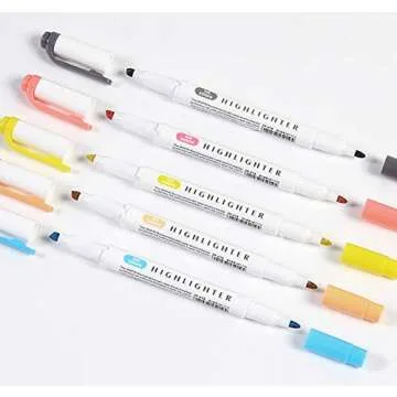 ATOPSTAR 25 Color Highlighter Set - Ideal for Students and Artists
