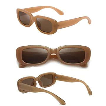 Dollger Trendy Rectangle Sunglasses for Fashion & Protection