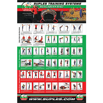 Suples Original Bulgarian Bag 26lbs Leather Workout with DVD