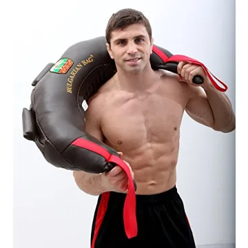 Suples Original Bulgarian Bag 26lbs Leather Workout with DVD