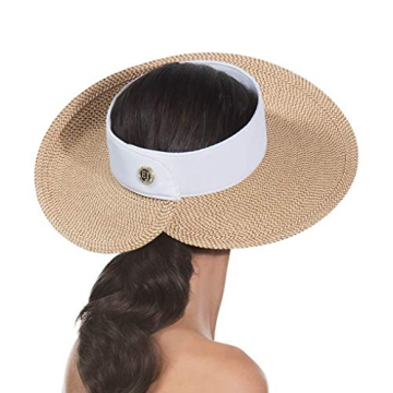 Chic Eric Javits Women's Squishee Halo Hat for Summer
