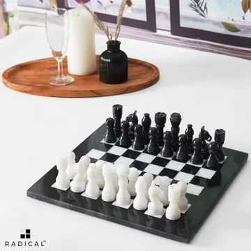 Radicaln 12 Inches Marble Chess Set for Adults