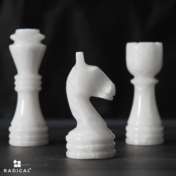 Radicaln 12 Inches Marble Chess Set for Adults