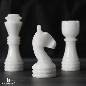 Radicaln 12 Inches Marble Chess Set for Adults