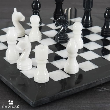 Radicaln 12 Inches Marble Chess Set for Adults