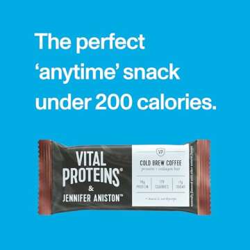 Vital Proteins® & Jennifer Aniston™ Cold Brew Coffee Flavored Protein and Collagen Bar 12-count box