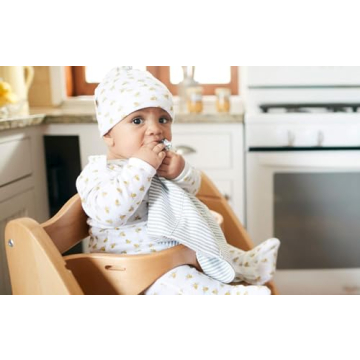 Burt's Bees Baby Organic Burp Cloths Extra Absorbent 5-Pack