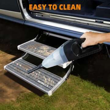 Boslla RV Step Covers - Durable Non-Slip Stair Rugs for Campers