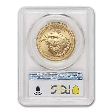 American Gold Eagle Coin 1 oz Gem Uncirculated Type 1 or 2