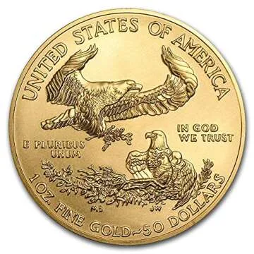 American Gold Eagle Coin 1 oz Gem Uncirculated Type 1 or 2