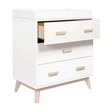 Stylish Babyletto Scoot 3-Drawer Dresser - Eco Friendly & Safe