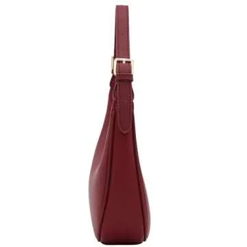 Elegant Crescent Shoulder Bag Underarm Purse for Women