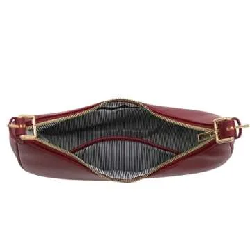 Elegant Crescent Shoulder Bag Underarm Purse for Women