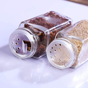 WUWEOT Spice Containers Set for Easy Kitchen Organization