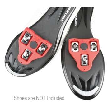 CyclingDeal Bike Cleats Compatible with Peloton & Look Delta - Indoor Cycling & Road Bike Bicycle Cleats Set - Compatible with Indoor Exercise Bikes Pedals & Shoes - 9 Degree 1 Pair