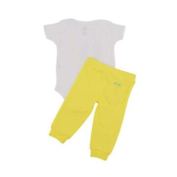 Unique Baby Unisex Peeps Hear See Speak 1st Easter Layette Set (Newborn)