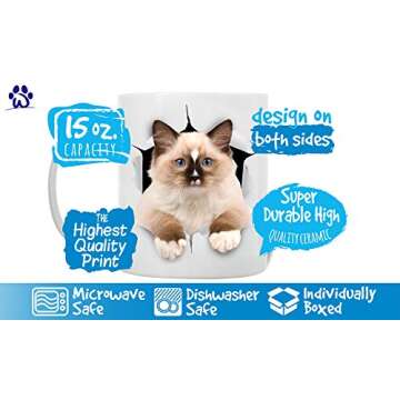 Funny Ragdoll Cat Coffee Mug - Perfect Gift for Cat Lovers