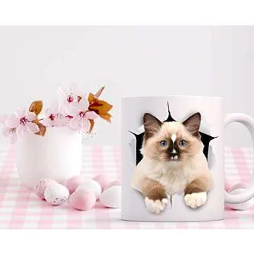 Funny Ragdoll Cat Coffee Mug - Perfect Gift for Cat Lovers