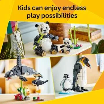 LEGO Creator Wild Animals Set - 3 in 1 Building Fun