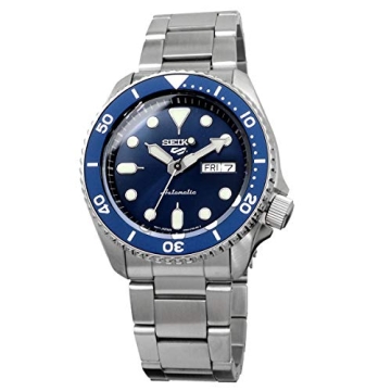 Shop SEIKO 5 Sports Men's Automatic Watch Silver-Tone 42.5mm