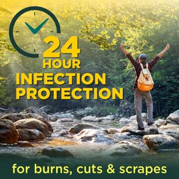 Amazon Basic Care First Aid Antibiotic Ointment, 2 ounce (Pack of 1)