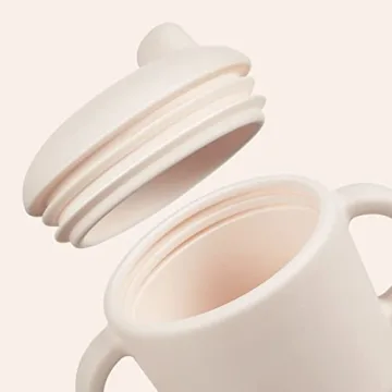 Leak Proof Silicone Sippy Cups for 6 Months+ Toddlers