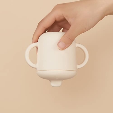 Leak Proof Silicone Sippy Cups for 6 Months+ Toddlers