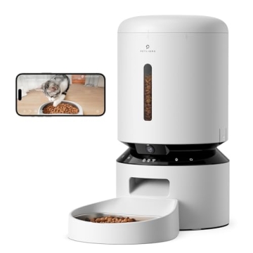 PETLIBRO Automatic Cat Feeder with 1080P Camera & Multiple Feeding Options